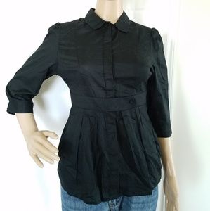 Jonathan Saunders for target Black Shirt Top